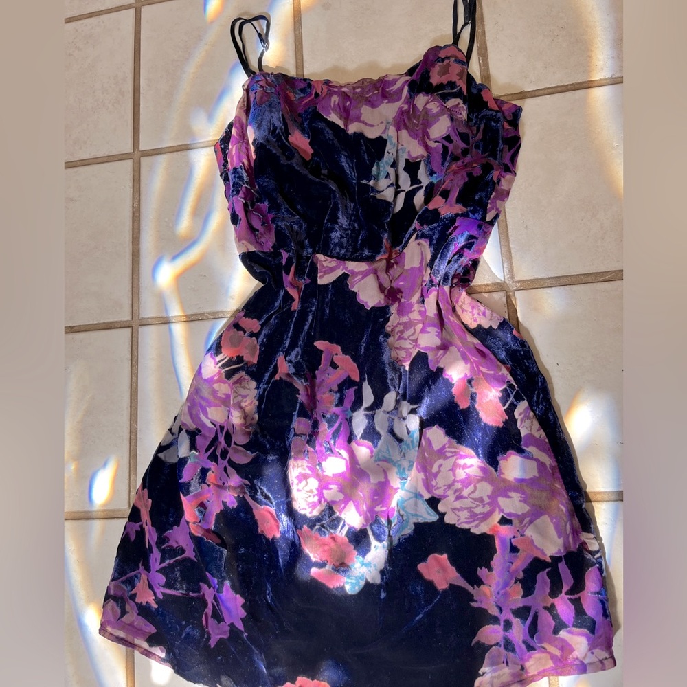 Floral mini dress